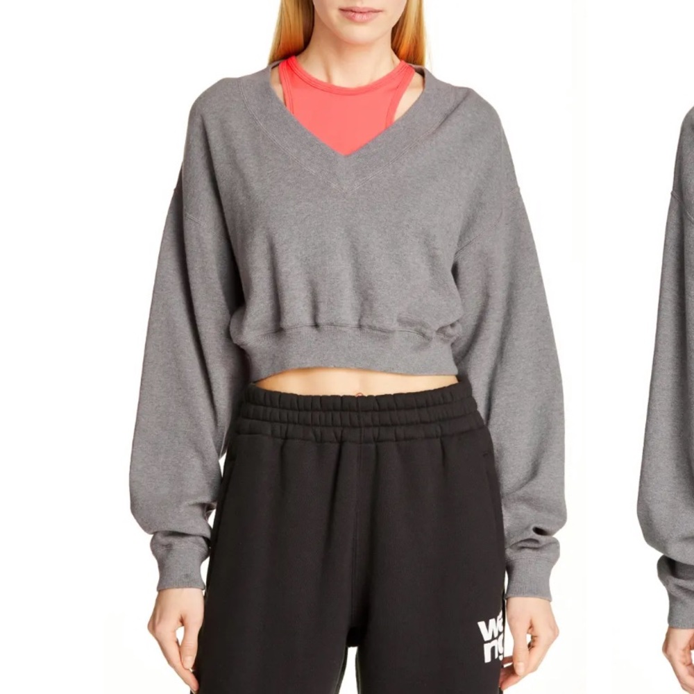 Alexander Wang bi-layer sweatshirt - Picture 4 of 13